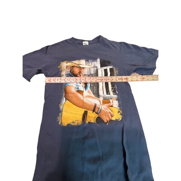 Jason‎ Aldean 2012 Tour Blue T-shirt Size Small - Picture 3 of 4